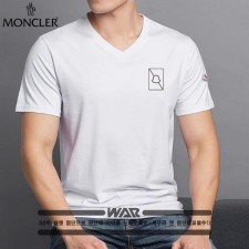 박스 로고 v넥 티셔츠