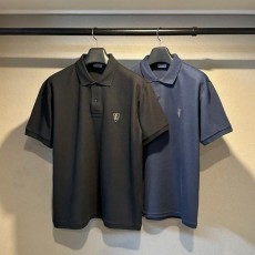 버** B shield 자수 카라 반팔티