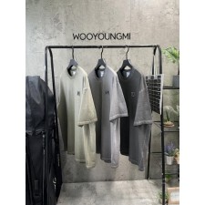 우** 스틸로고 그라피그 반팔티