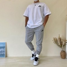 나** 양말 조거 바지