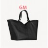생** 가죽 소재의 Y 토트 GM ㅡBLACK