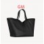 생** 가죽 소재의 Y 토트 GM ㅡBLACK