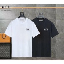 아* 레터링 로고 라운드 반팔 티