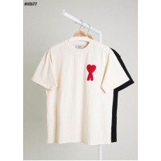 아* 드 꾀흐 패치 베이직 코튼 저지 크루넥 티셔츠