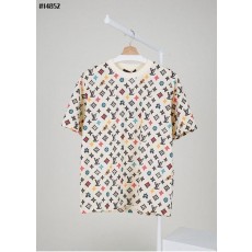 루* 컬러 모노그램 도그 올 오버 티셔츠