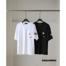 디**** 포켓라운드 오버핏 티셔츠