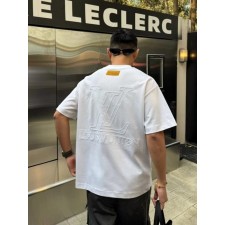 루* 엠보싱 멀티로고자수 티셔츠