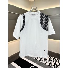 디* 오블리크 패턴믹스 티셔츠