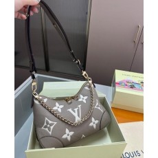 루* 불로뉴 PM 바이 컬러 모노그램 앙프렝뜨 가죽 P32