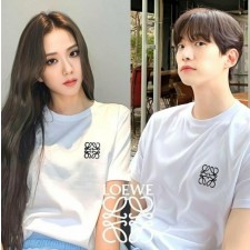 로** 클래식 자수로고 (지수) 커플 티셔츠