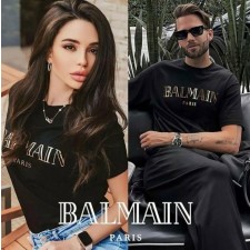 발* 골드(GOLD) 로고 커플 반팔 티셔츠