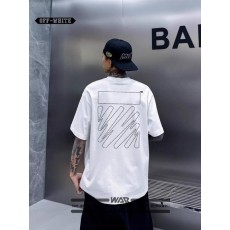 오* 펜슬 디자인 반팔 티셔츠