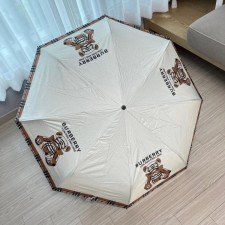 버** 스몰 보타이 테드베어 3단 자동우산  양산 겸용