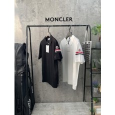 원 암밴딩 카라 니트 반팔