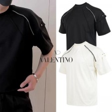 발*** 숄더 락스터드 실켓 하프 티셔츠