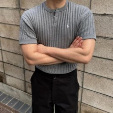 폴* 헨리넥 머슬 반팔니트