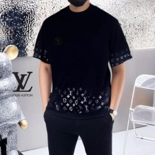 루* 자수로고 그라디언트 티셔츠