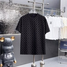 루* 모노그램 전판 패턴 티셔츠