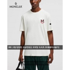 mg 블랙 와펜 오버핏 티셔츠