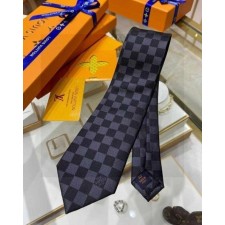 루* 다미에 실크 넥타이