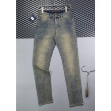 루* 레터링 엠보 워싱 스판 데님진 수입최고급 (봄여름)