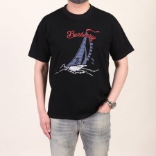 버** 배로고 수입 반팔라운드