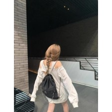 샤* 25 크루즈 패딩 체인 백팩  숄더백 수입풀박스