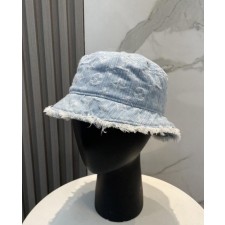 루* 모노그램 자가드 데님 볼캡 수입