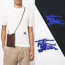 버** 기마자수 니트반팔