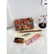 펜* 멀티컬러 바게트백