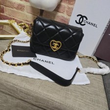 샤* 하트 턴락 플랩백