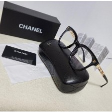 샤* cc 로고 금장테 투명렌즈 선글