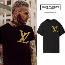 루* LV 브릭 프린팅 커플Tshirt