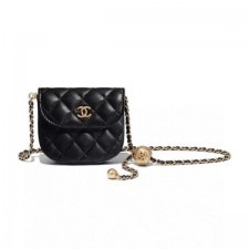 샤* 골드볼 미니체인백