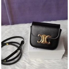 셀** 미니 트리오페 카프스킨 숄더백