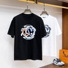 루* 레터링 나염 반팔