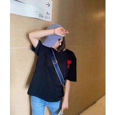 아* 빅하트 자수 라운드 반팔 (여성용)