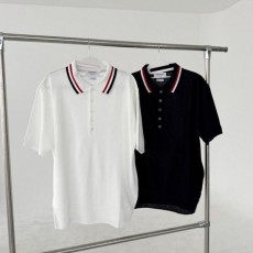 톰* 스트레치 카라 반팔 니트