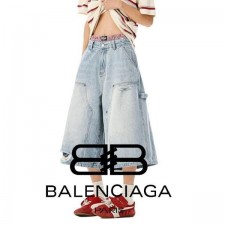 발**** 데미지 카펜터 버뮤다 팬츠