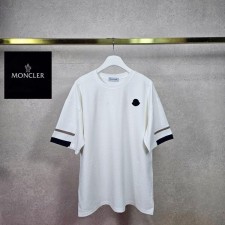 배색 밴딩 라운드 반팔