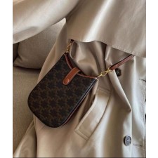 셀** 휴대폰 파우치  트리옹프 캔버스  카프스킨탠