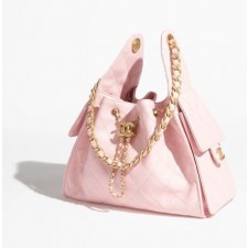 샤* 25백 뉴 호보백 스몰 시즌백 핑크 캐비어