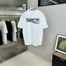 발**** 웨이브 자수 워싱 티셔츠