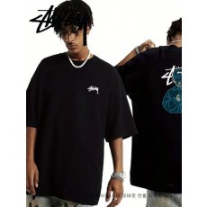 스** 갱스터 오버핏 반팔 티셔츠 379