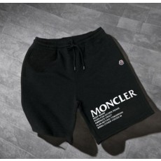 로고 프린트 캐주얼 커플 면반바지