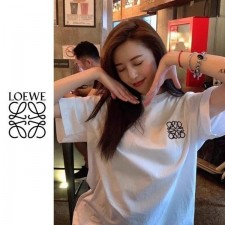 로** 아나그램 자수 반팔T