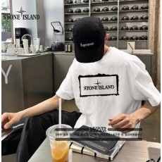 스* 빈티지 페인트 백 디자인 반팔 티셔츠