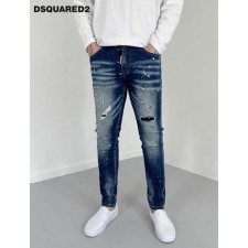 디**** 페인팅 데미지 워싱 청바지