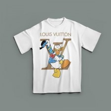 루* 어글리덕 레인보우 반팔티