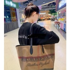 버** 두들 캔버스 리버시블 쇼퍼백 파우치 세트